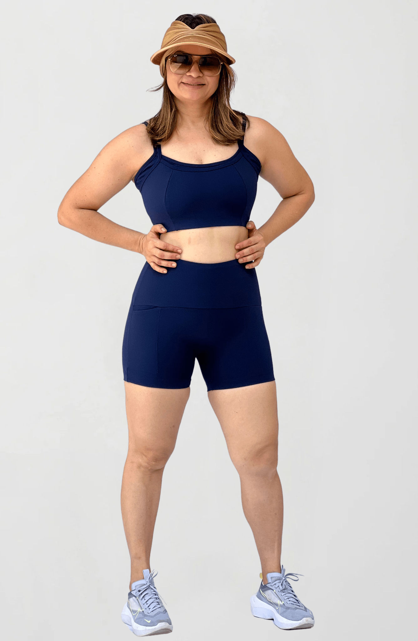 Short curto azul marinho 2.0