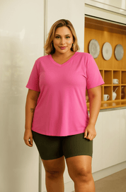 Blusão Flavia Gola Degrau