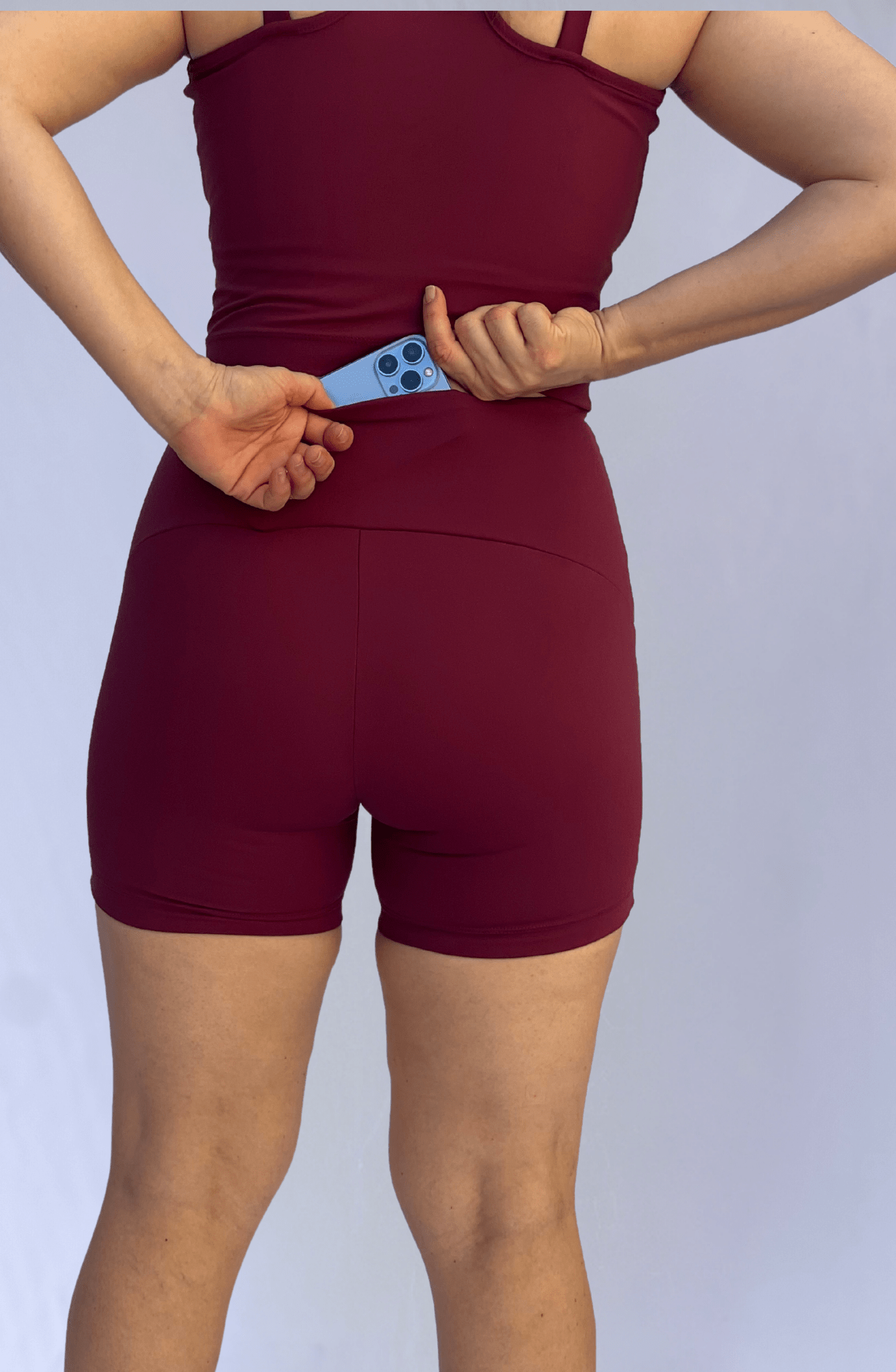 Short curto vinho 2.0