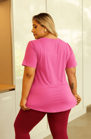 Blusão Flavia Gola Redonda