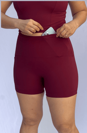 Short curto vinho 2.0