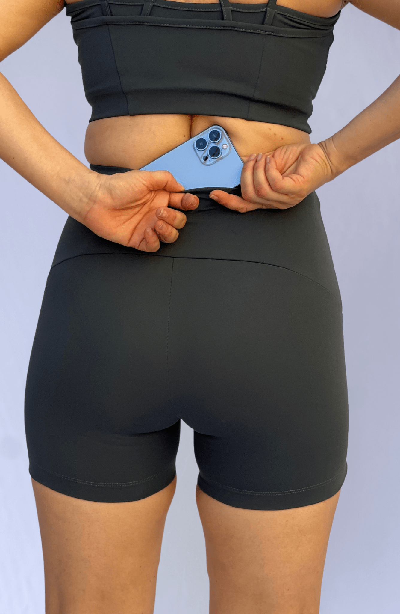 Short curto cinza 2.0