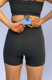 Short curto cinza 2.0