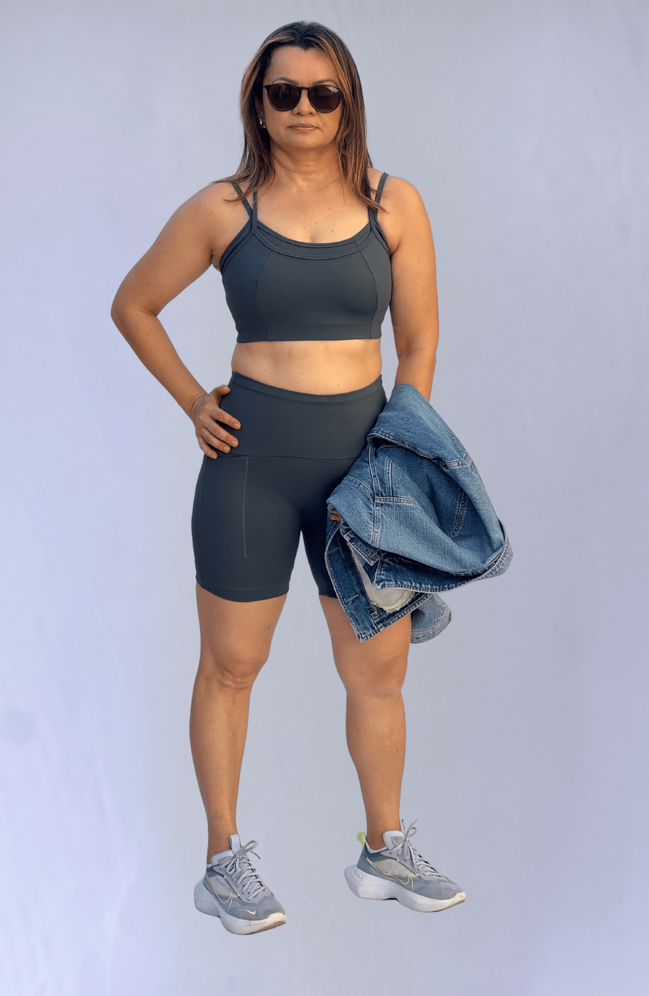 Short intermediário cinza 2.0