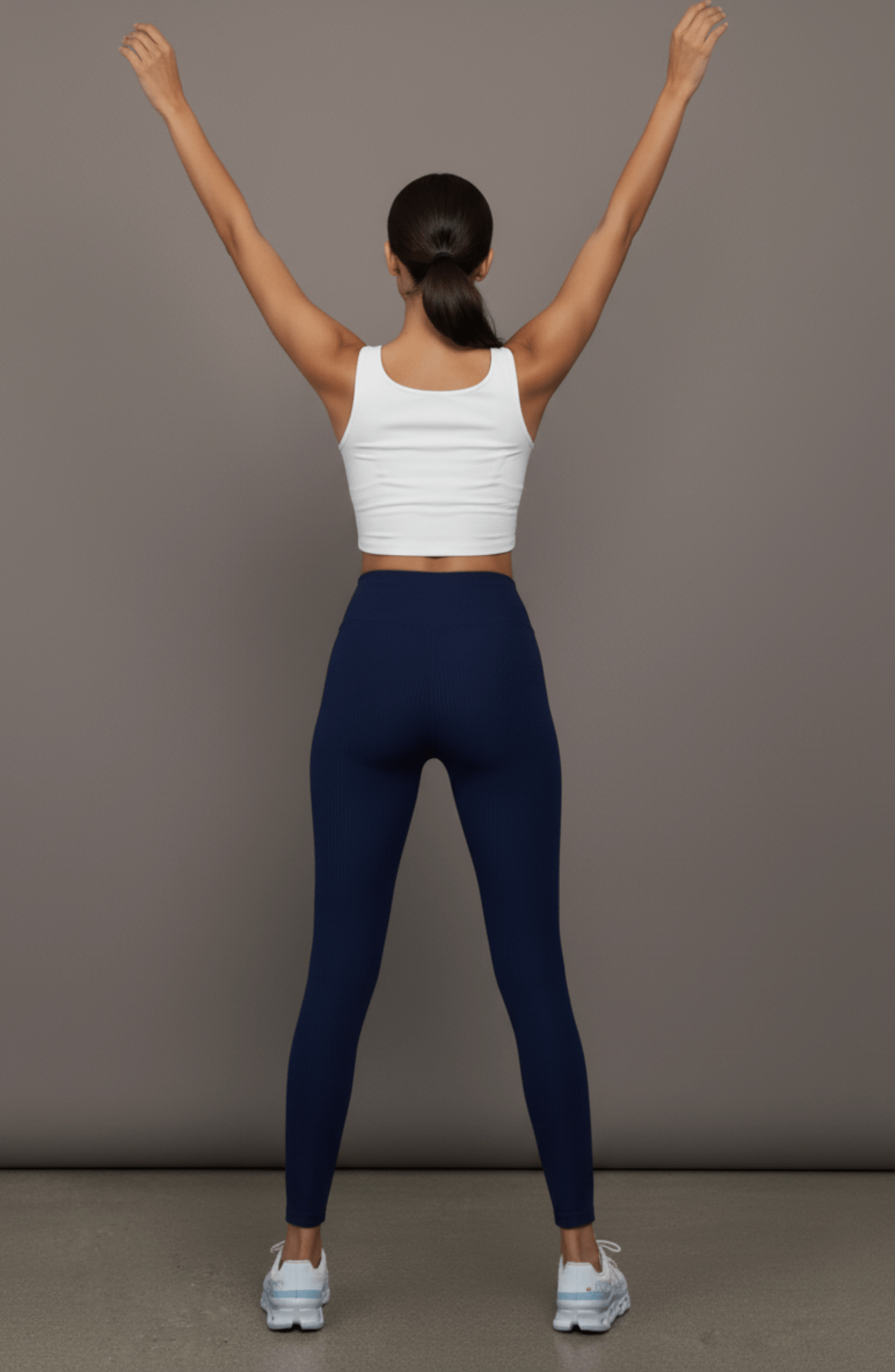Legging azul marinho