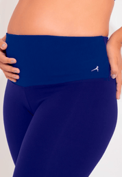 Legging gestante azul marinho