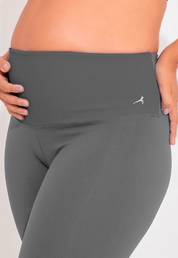 Legging gestante cinza