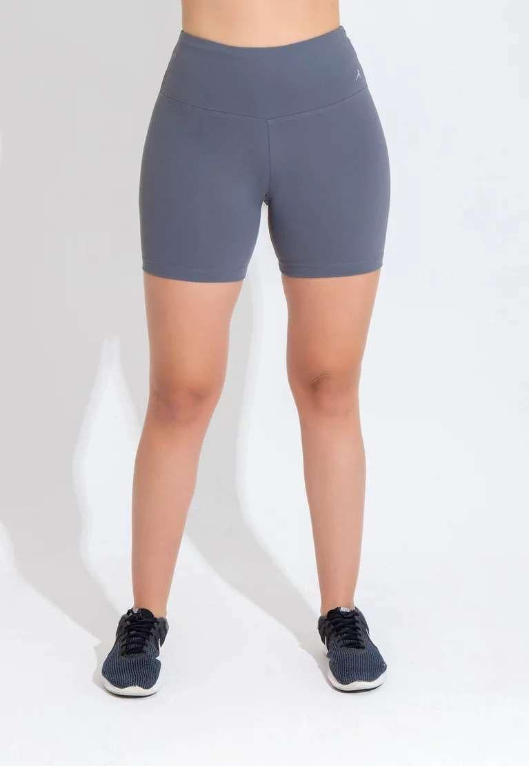 SHORT INTERMEDIÁRIO CINZA - LOW - NU MOLDY