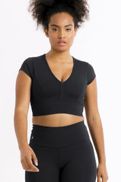 TOP CROPPED BRENDA PRETO - NU MOLDY