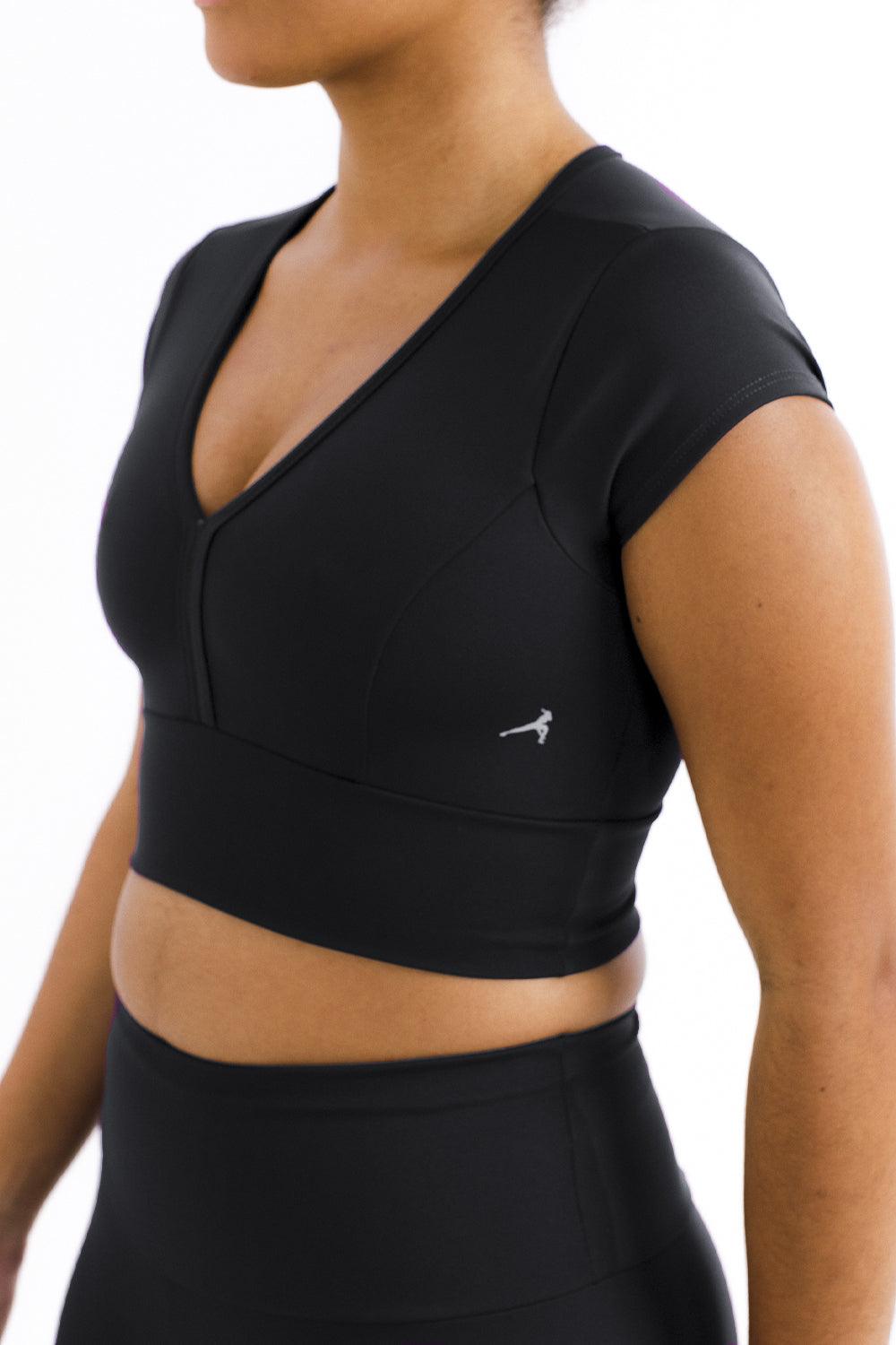 TOP CROPPED BRENDA PRETO - NU MOLDY