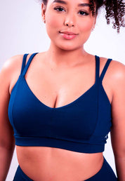 TOP JOYCE AZUL MARINHO - NU MOLDY