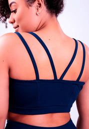 TOP JOYCE AZUL MARINHO - NU MOLDY