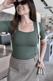 Blusa Geiza Manga Estruturada