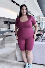 Blusa Geiza Manga Estruturada