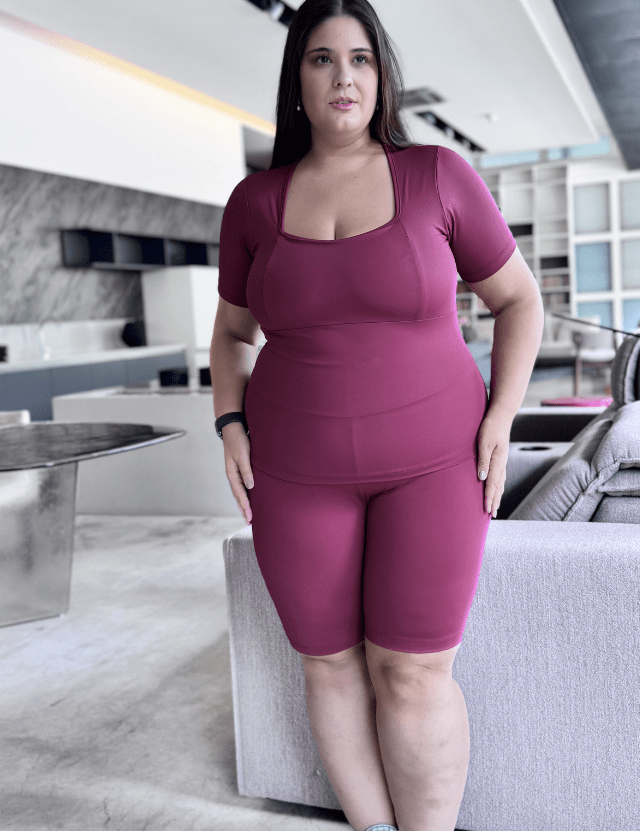 Blusa Geiza Manga Estruturada