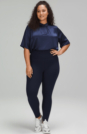 Legging azul marinho