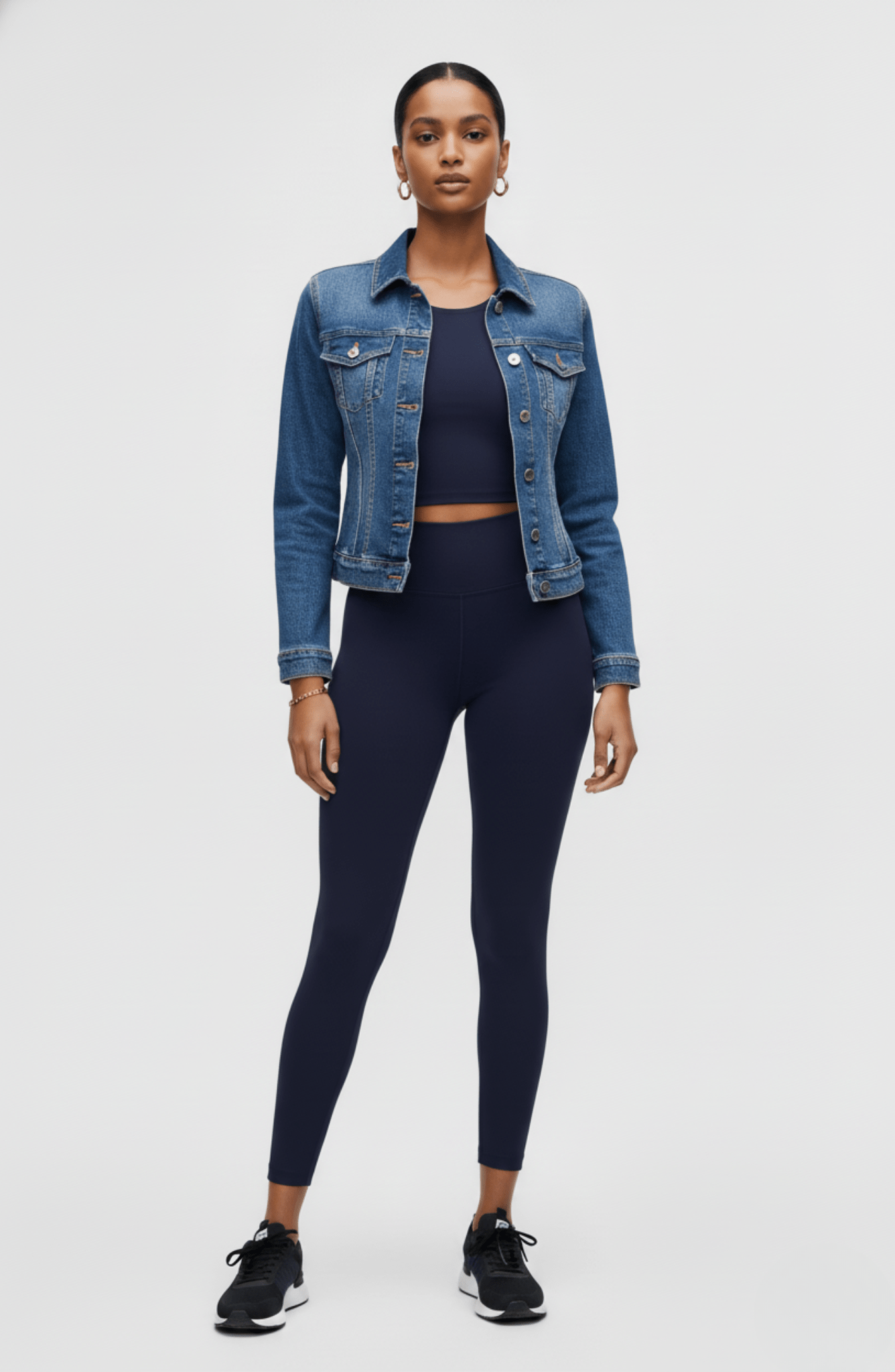 Legging azul marinho