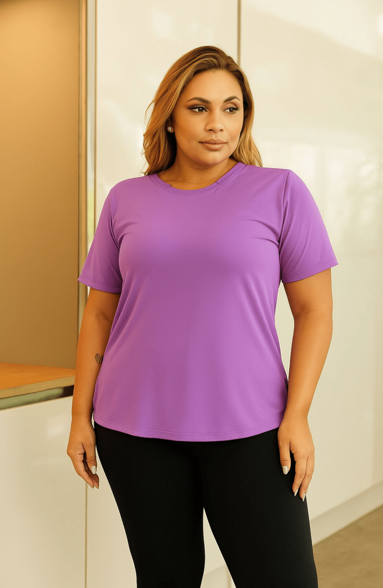 Blusão Flavia Gola Redonda