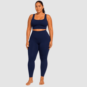 Legging azul marinho