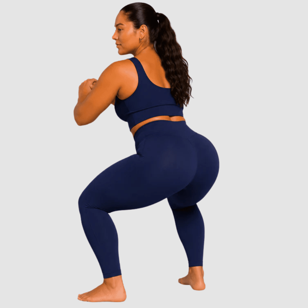 Legging azul marinho
