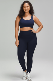 Legging azul marinho