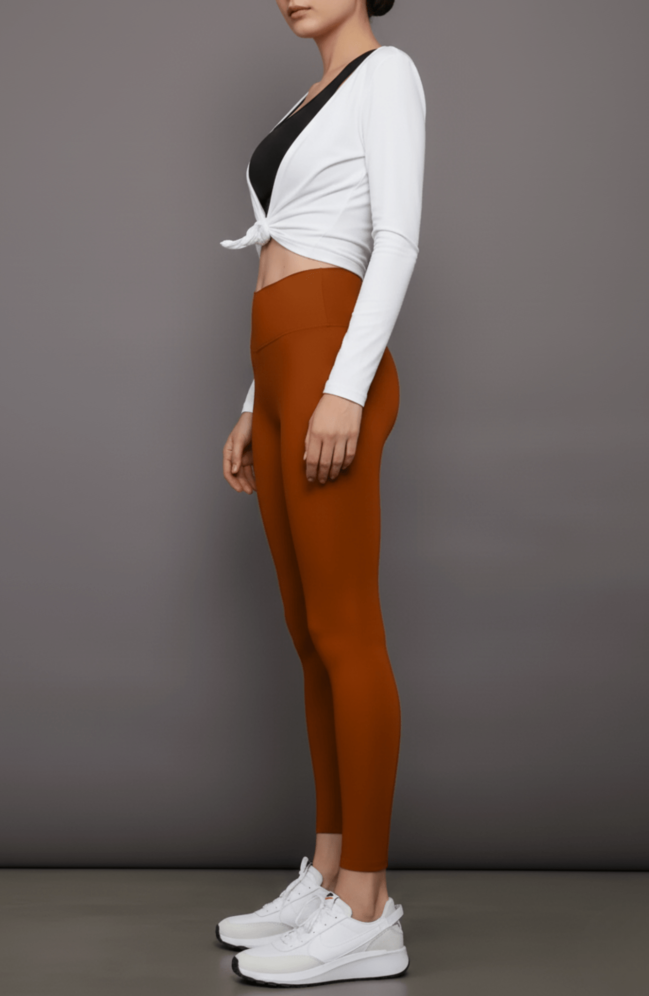 Legging caramelo