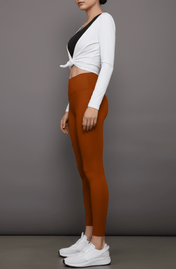 Legging caramelo