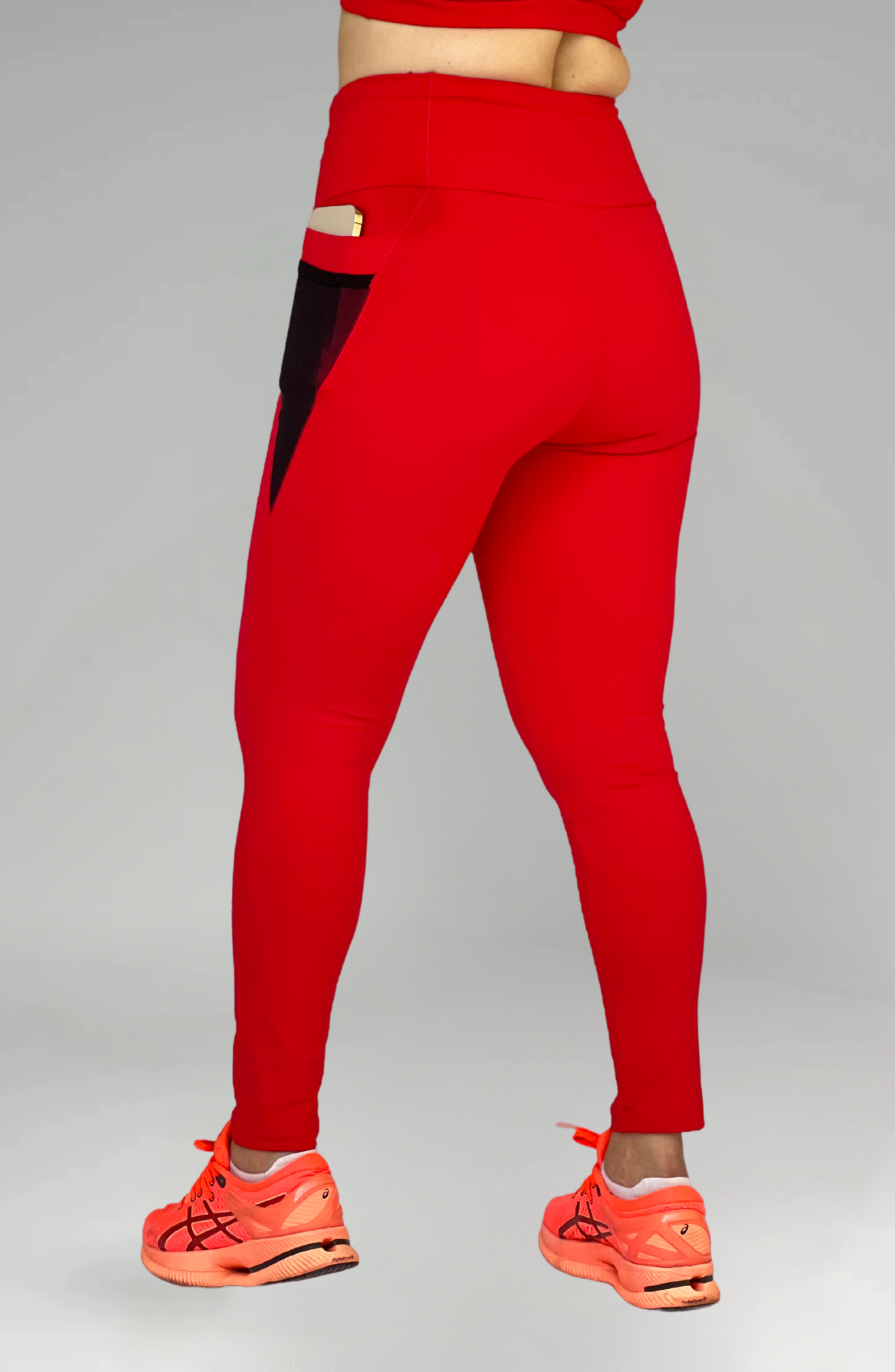 Legging Running vermelho