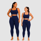 Legging azul marinho