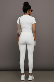 Legging branca