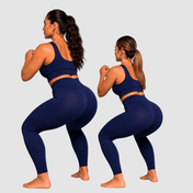 Legging azul marinho