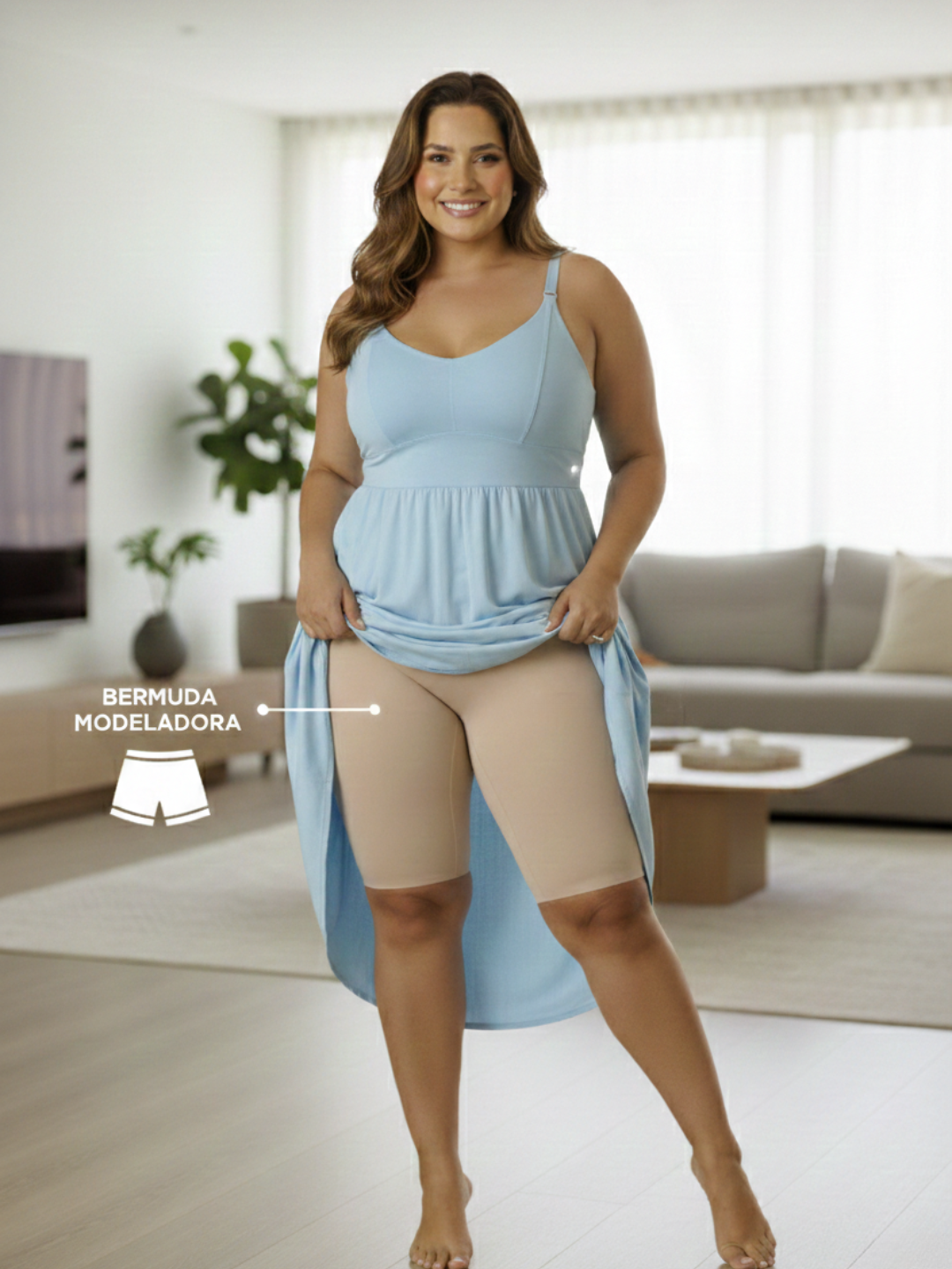 Bermuda modeladora cilista