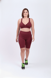 Bermuda ciclista vinho