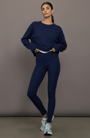 Legging azul marinho