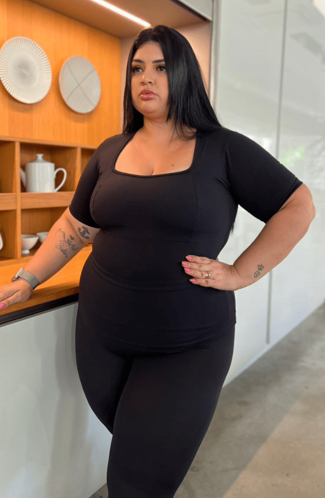 Blusa Geiza Manga Estruturada