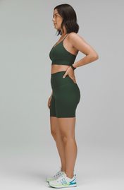 Short Intermediário Verde militar