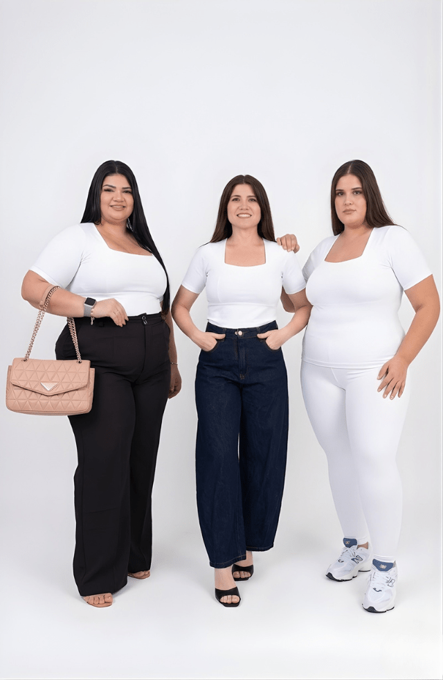 Blusa Geiza Manga Estruturada