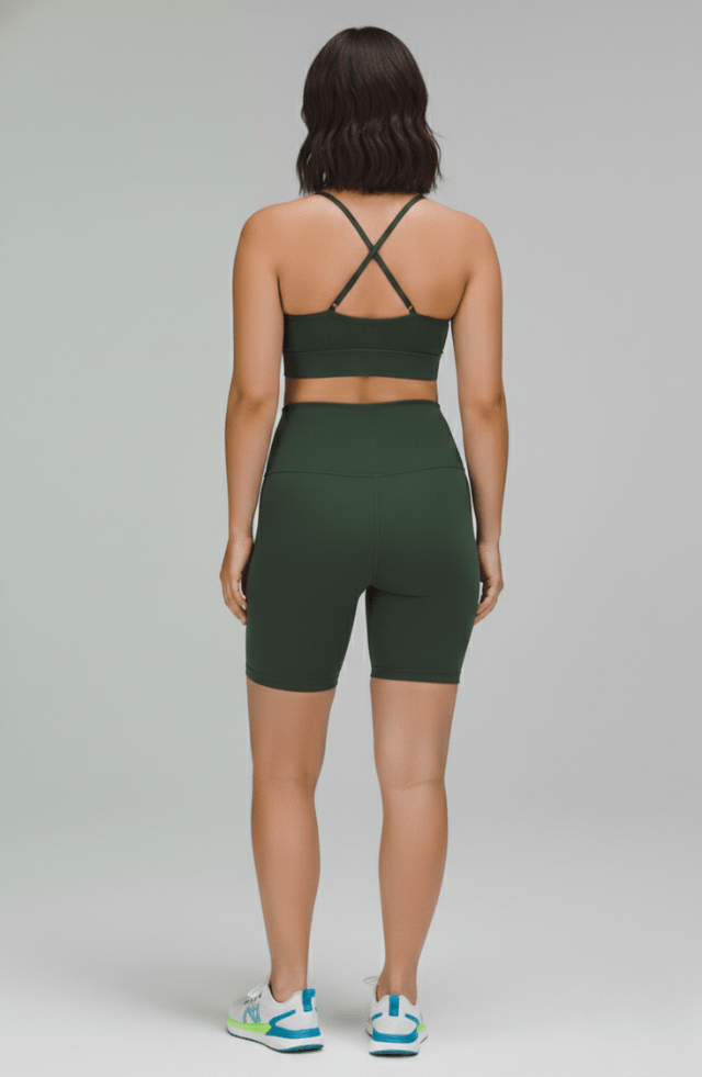 Short Intermediário Verde militar