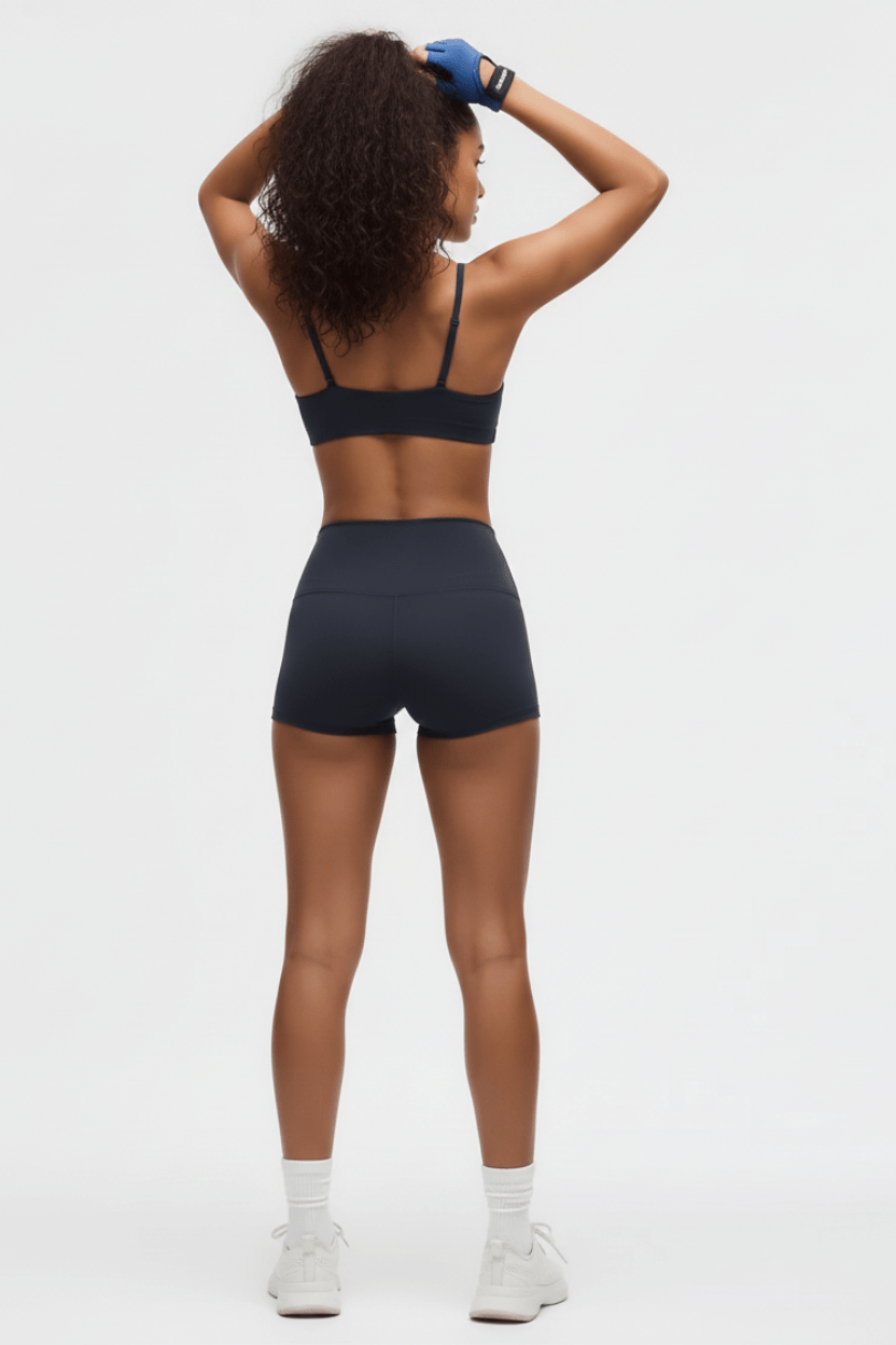 Short Curto Azul Marinho