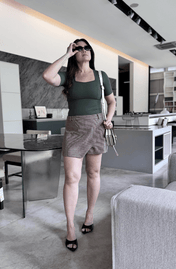 Blusa Geiza Manga Estruturada