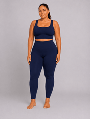 Legging azul marinho