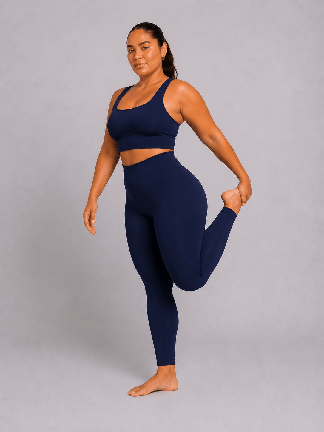 Legging azul marinho