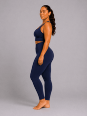 Legging azul marinho