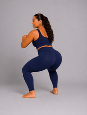 Legging azul marinho