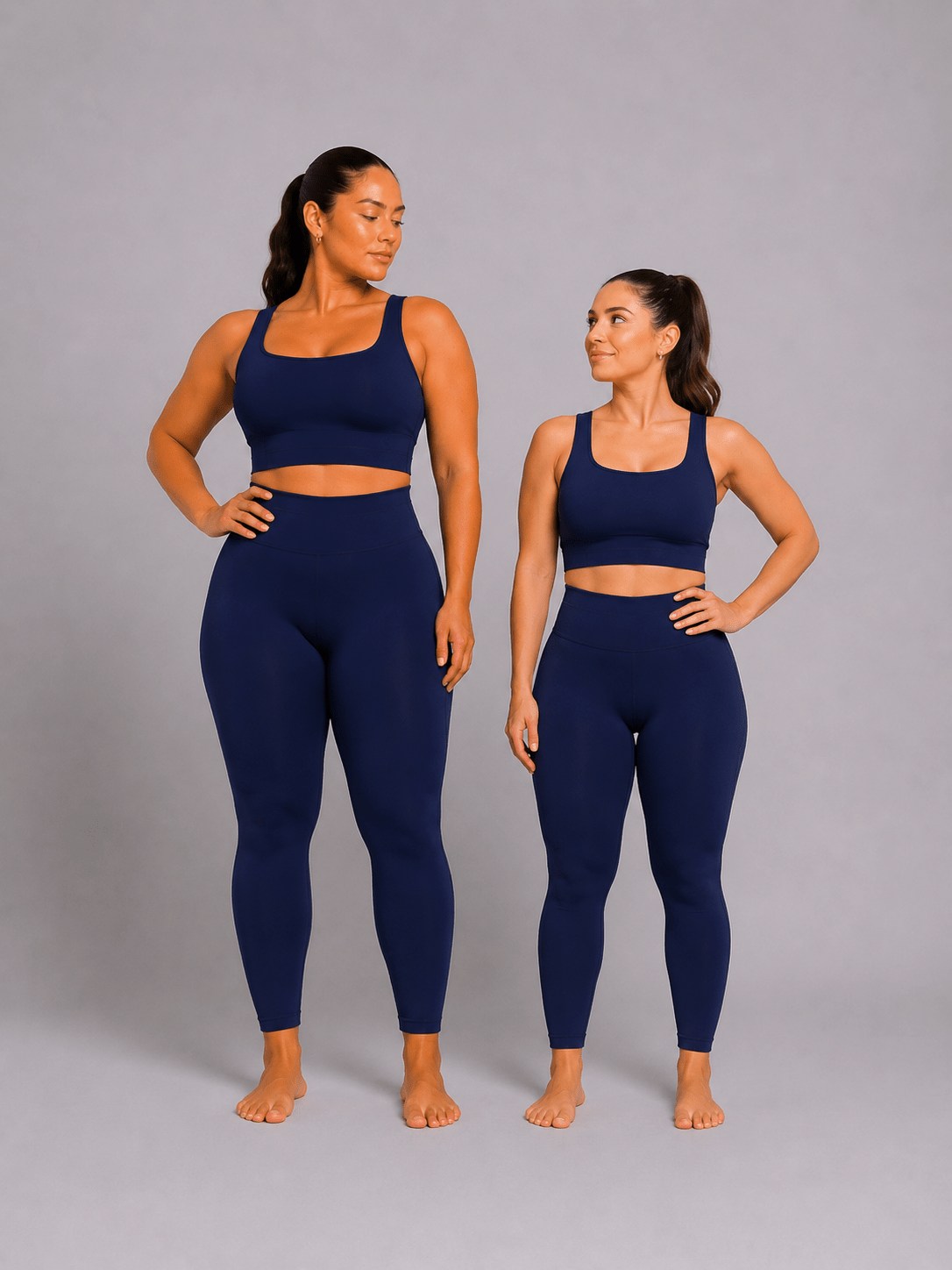 Legging azul marinho