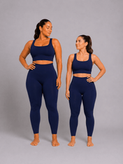 Legging azul marinho