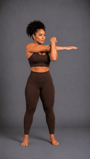 Legging marrom chocolate
