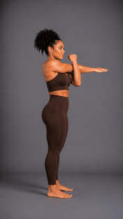 Legging marrom chocolate