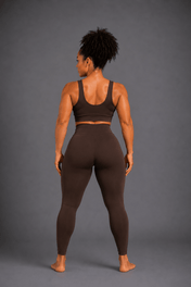 Legging marrom chocolate