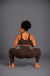 Legging marrom chocolate